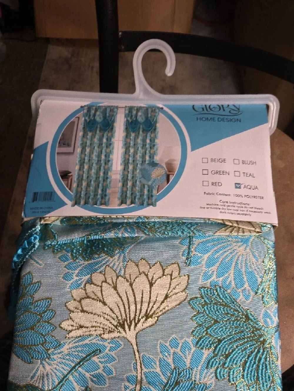 GLO jeans jacquard panel